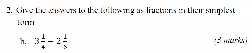 Question 02(b) - Radley 13 Plus Maths Exam 2021 Scholarship Paper 1