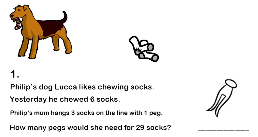 Question 3 - Haberdashers’ Aske’s Boys’ School (HABS) – 7 Plus Maths