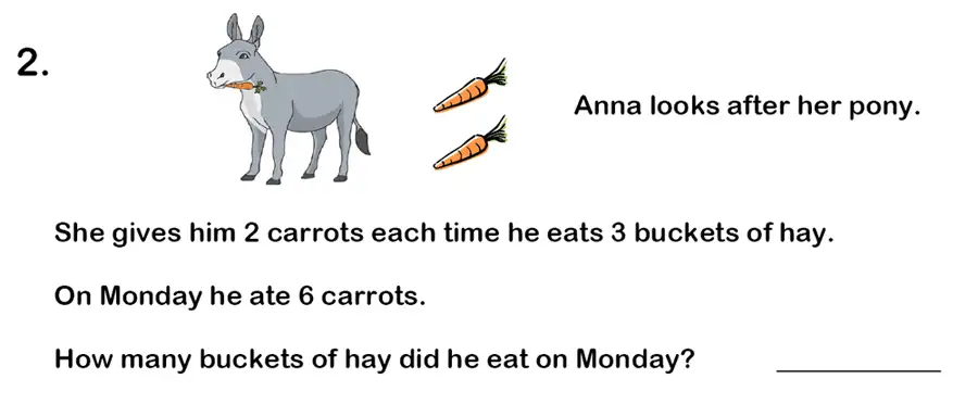 Question 5 - Haberdashers’ Aske’s Boys’ School (HABS) – 7 Plus Maths