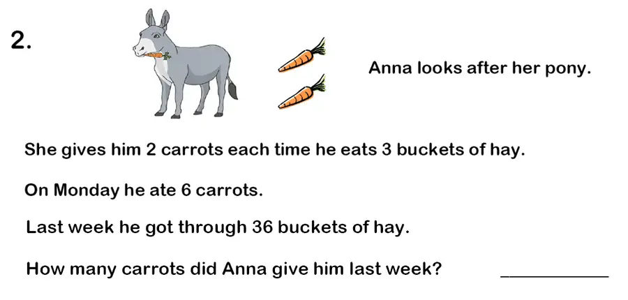 Question 6 - Haberdashers’ Aske’s Boys’ School (HABS) – 7 Plus Maths