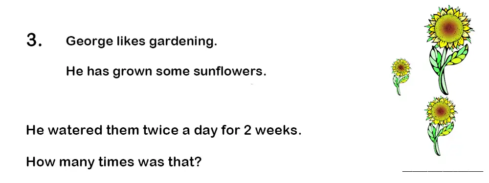 Question 9 - Haberdashers’ Aske’s Boys’ School (HABS) – 7 Plus Maths