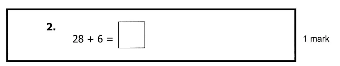 Question 2 - Highgate School – 7 Plus Maths Practice Paper