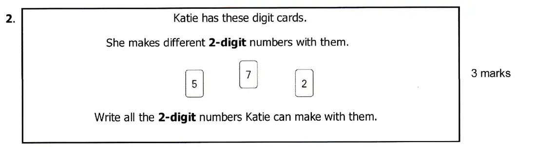 Question 8 - Highgate School – 7 Plus Maths Practice Paper