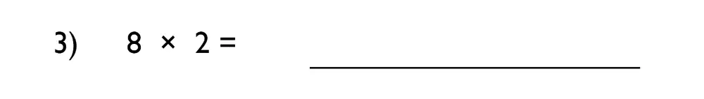 Question 3 - King’s College School – 7 Plus Maths Specimen Paper