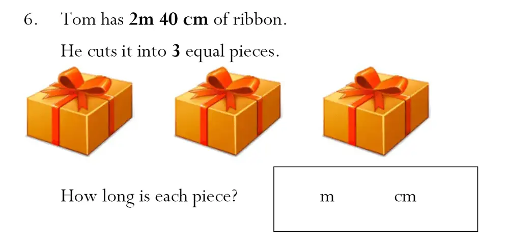 Question 6 - Magdalen College School – 7 Plus Maths Sample Paper
