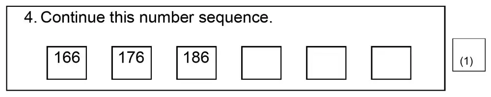 Question 19 - St Mary’s School Cambridge – Year 3 Maths Sample Test Paper