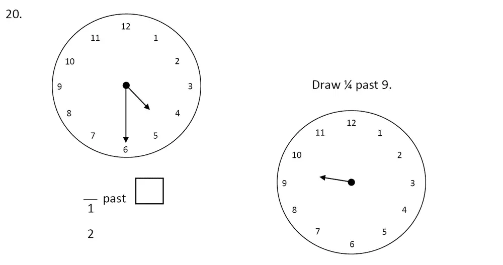 Question 20 - The Perse School, Cambridge – Year 3 Specimen Paper