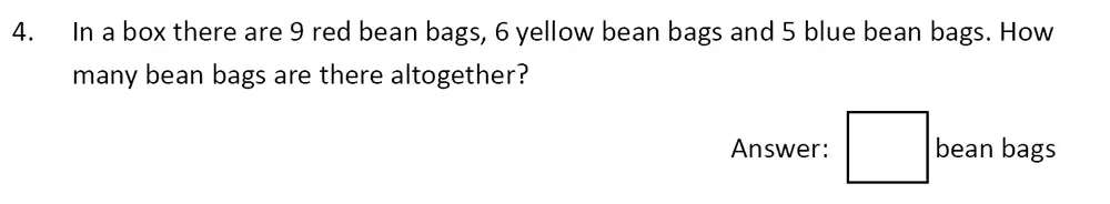 Question 4 - The Perse School, Cambridge – Year 3 Specimen Paper