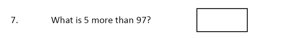 Question 7 - The Perse School, Cambridge – Year 3 Specimen Paper