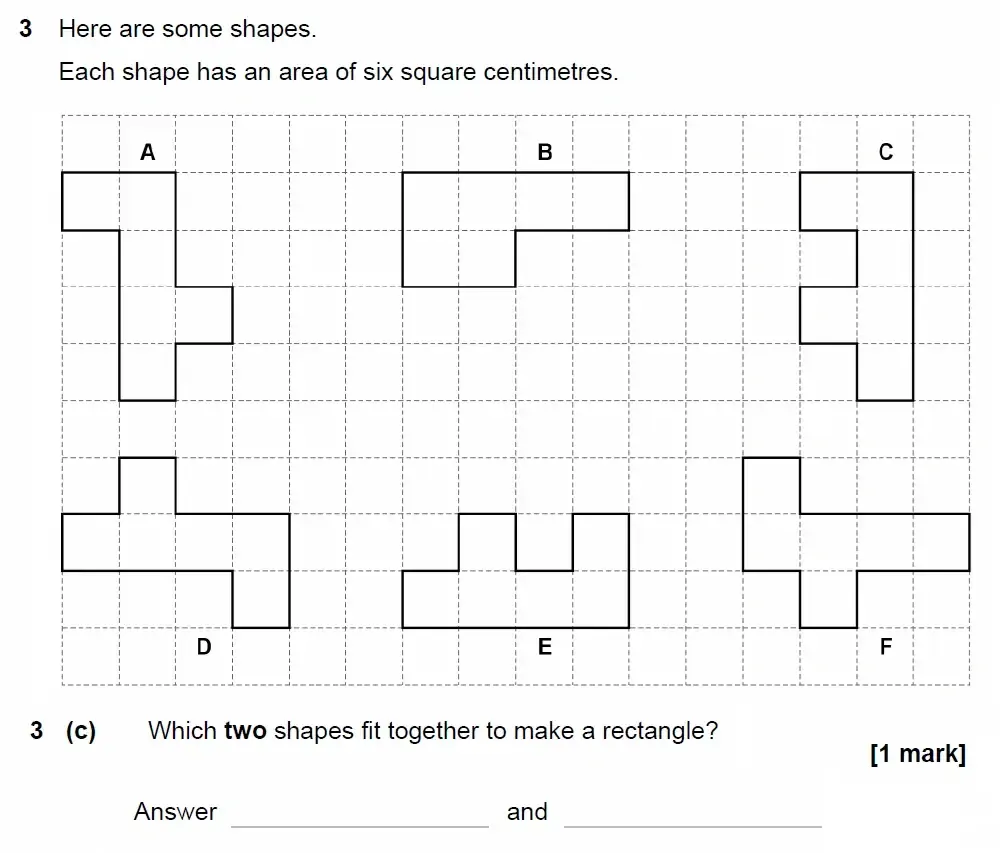 Question 03(c) - GCSE AQA Foundation Maths Past Paper 2 (Calculator) - June 2023