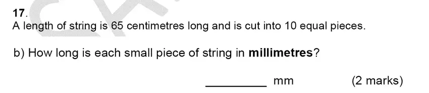 Question 18 - Alleyn’s School – 9 Plus Maths Sample Paper