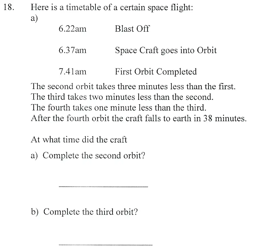 Question 24 - City of London School – 10 Plus Maths Practice Paper