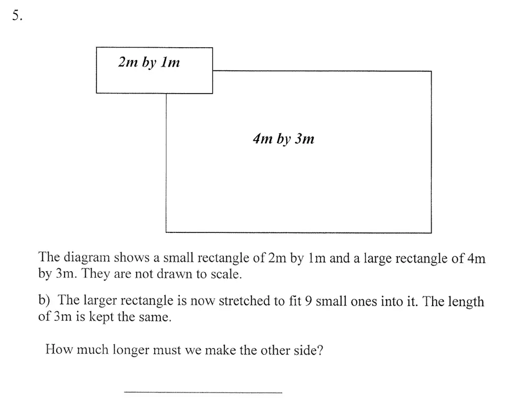 Question 7 - City of London School – 10 Plus Maths Practice Paper