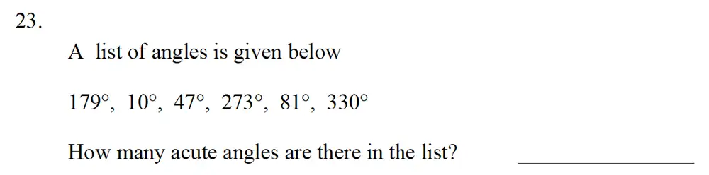 Question 25 - Emanuel School – 10 Plus Maths Entrance Exam Paper