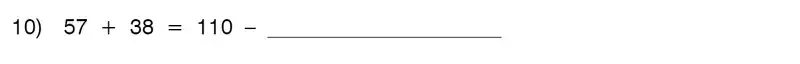 Question 10 - King’s College School – 9 Plus Maths Practice Paper 2014