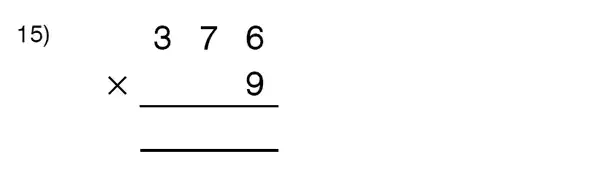 Question 15 - King’s College School – 9 Plus Maths Practice Paper 2014