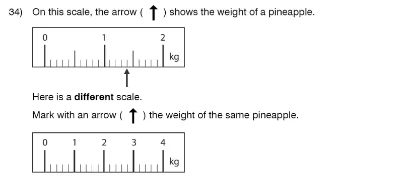 Question 36 - King’s College School – 9 Plus Maths Practice Paper 2014