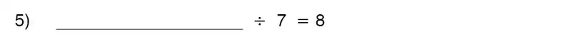 Question 5 - King’s College School – 9 Plus Maths Practice Paper 2014