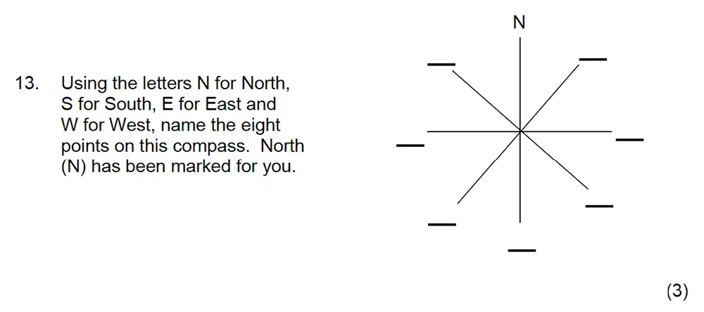 Question 16 - Leicester Grammar School – 10 Plus Maths Specimen Paper