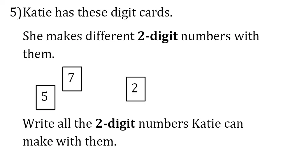 Question 5 - Magdalen College School – 8 Plus Maths Past paper