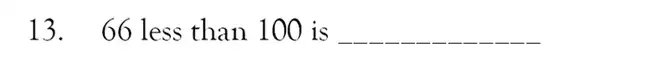 Question 13 - Magdalen College School – 9 Plus Maths Practice Paper
