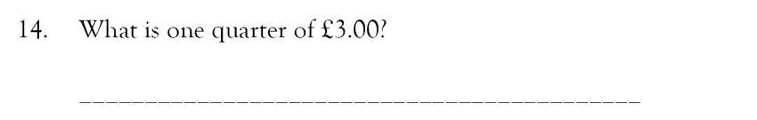 Question 14 - Magdalen College School – 9 Plus Maths Practice Paper