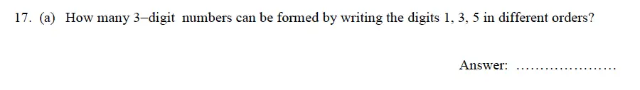 Question 21 - Oundle School – 9 Plus Maths Practice Paper 2012