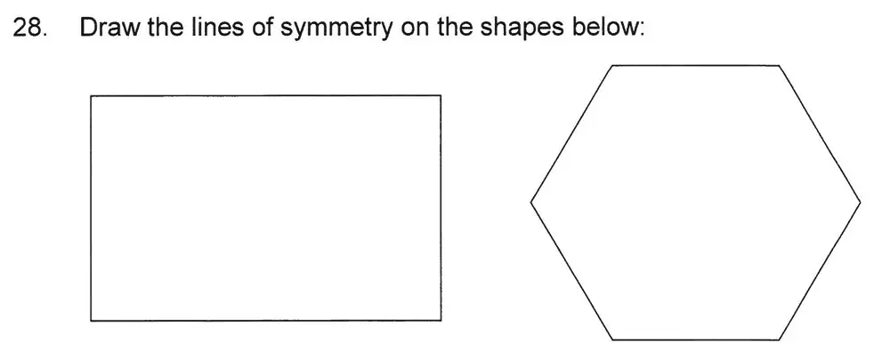Question 28 - Solihull School – 8 Plus Maths Practice Paper 1