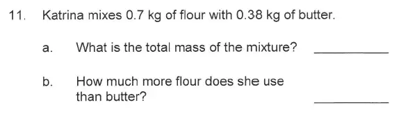 Question 12 - Solihull School – 9 Plus Maths Sample Paper 1