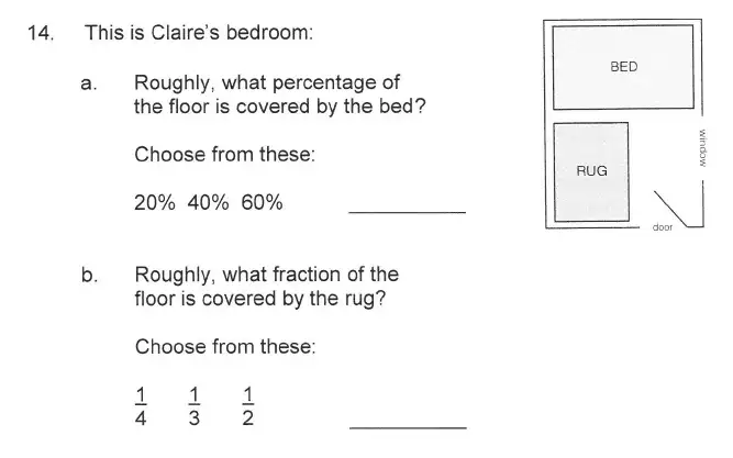 Question 17 - Solihull School – 9 Plus Maths Sample Paper 1