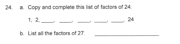 Question 28 - Solihull School – 9 Plus Maths Sample Paper 1