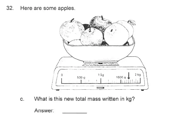 Question 38 - Solihull School – 9 Plus Maths Sample Paper 2