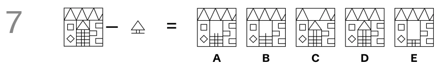 Question 07 - Lincolnshire 11 Plus Exam Practice Papers 2026 - Pack 3 - Paper 2 - NVR & SR