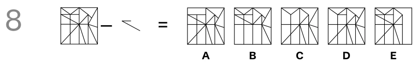 Question 08 - Lincolnshire 11 Plus Exam Practice Papers 2026 - Pack 3 - Paper 2 - NVR & SR