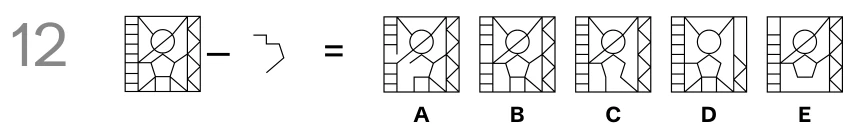 Question 12 - Lincolnshire 11 Plus Exam Practice Papers 2026 - Pack 3 - Paper 2 - NVR & SR