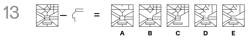 Question 13 - Lincolnshire 11 Plus Exam Practice Papers 2026 - Pack 3 - Paper 2 - NVR & SR