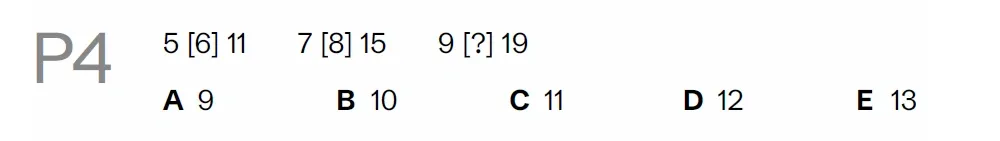 Question P04 - Lincolnshire 11 Plus Exam Practice Papers 2026 - Pack 2 - Paper 1 - VR