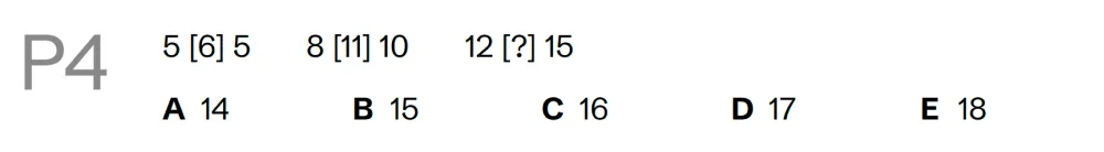 Question P04 - Lincolnshire 11 Plus Exam Practice Papers 2026 - Pack 4 - Paper 1 - VR