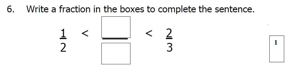 Question 06 - St Mary's School – Yr 6 Maths Sample Test Paper - 2026