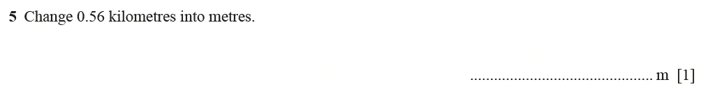 Question 05 - Cambridge IGCSE Maths Past Papers - Core Calculator June 2022 - Paper 11