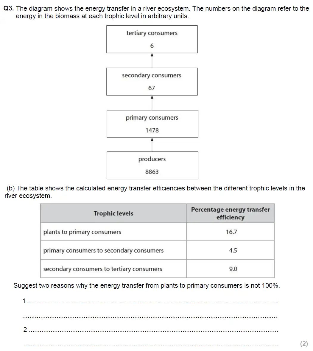 Question 11 - Glenalmond College - 13 Plus Biology Scholarship Exam Paper 2018