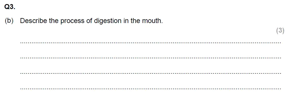 Question 4 - Glenalmond College - 13 Plus Biology Scholarship Exam Paper 2019