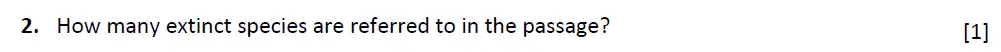 Question 3 - Radley School - 13 Plus Biology Scholarship Sample Paper 2015