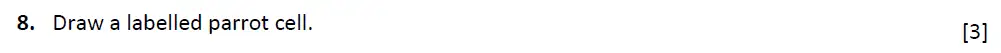 Question 9 - Radley School - 13 Plus Biology Scholarship Sample Paper 2015