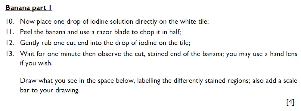 Question 3 - Shrewsbury School - 13 Plus Biology Scholarship Exam Paper 2018