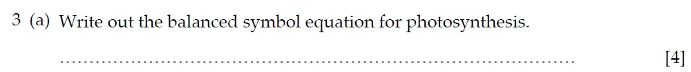 Question 6 - Winchester College - 13 Plus Biology Election Exam Paper 2019