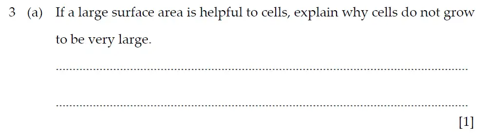 Question 11 - Winchester College - 13 Plus Biology Practical Election Exam Paper 2018