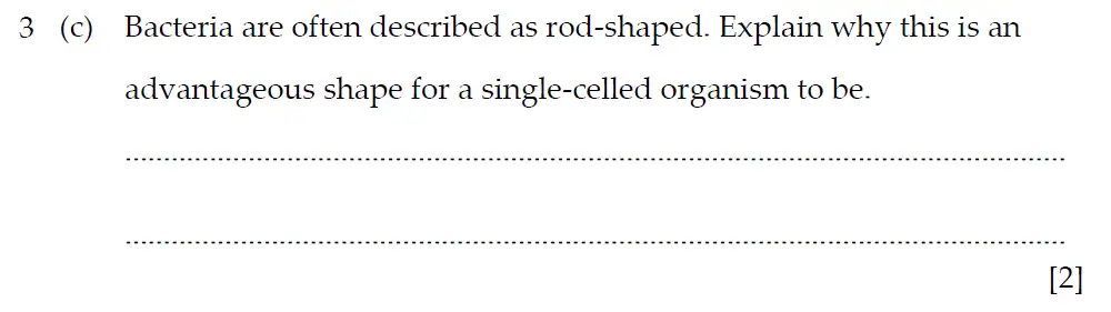 Question 13 - Winchester College - 13 Plus Biology Practical Election Exam Paper 2018