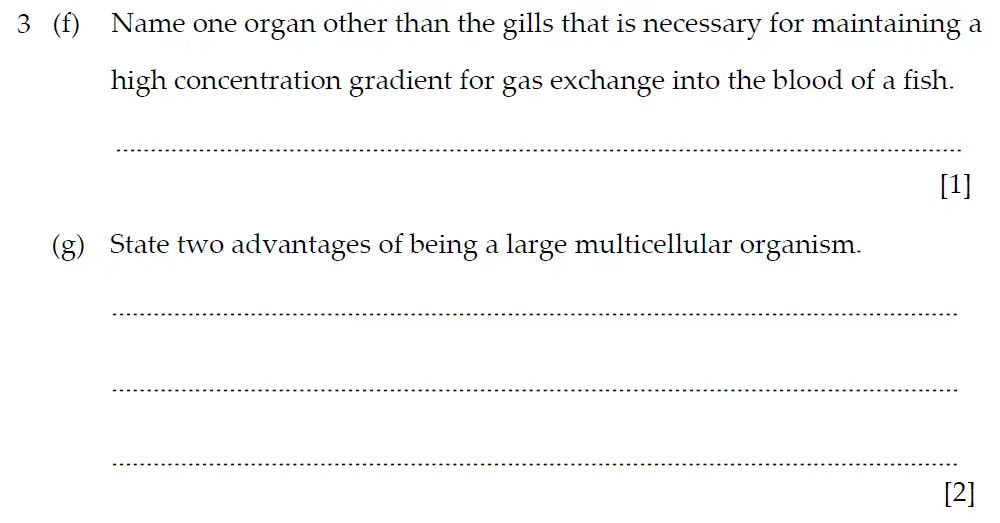 Question 15 - Winchester College - 13 Plus Biology Practical Election Exam Paper 2018
