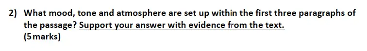 Question 02 - Aldenham School – 13 Plus English Sample Paper 2019